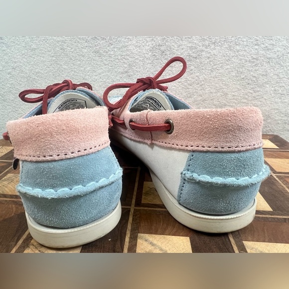 Sebago Docksides Portland Multicolored Pastels‎ Womens Size 8R - Picture 6 of 11